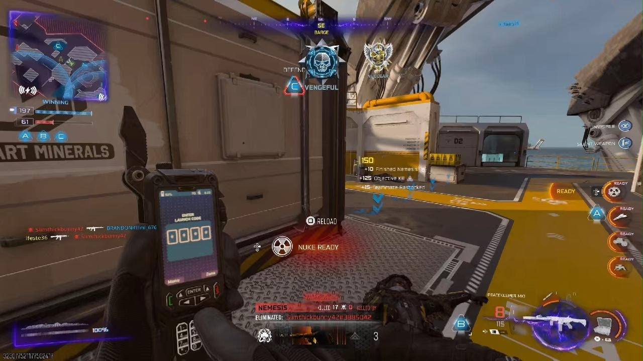 PEACEKEEPER is op NUKE on Blackheart