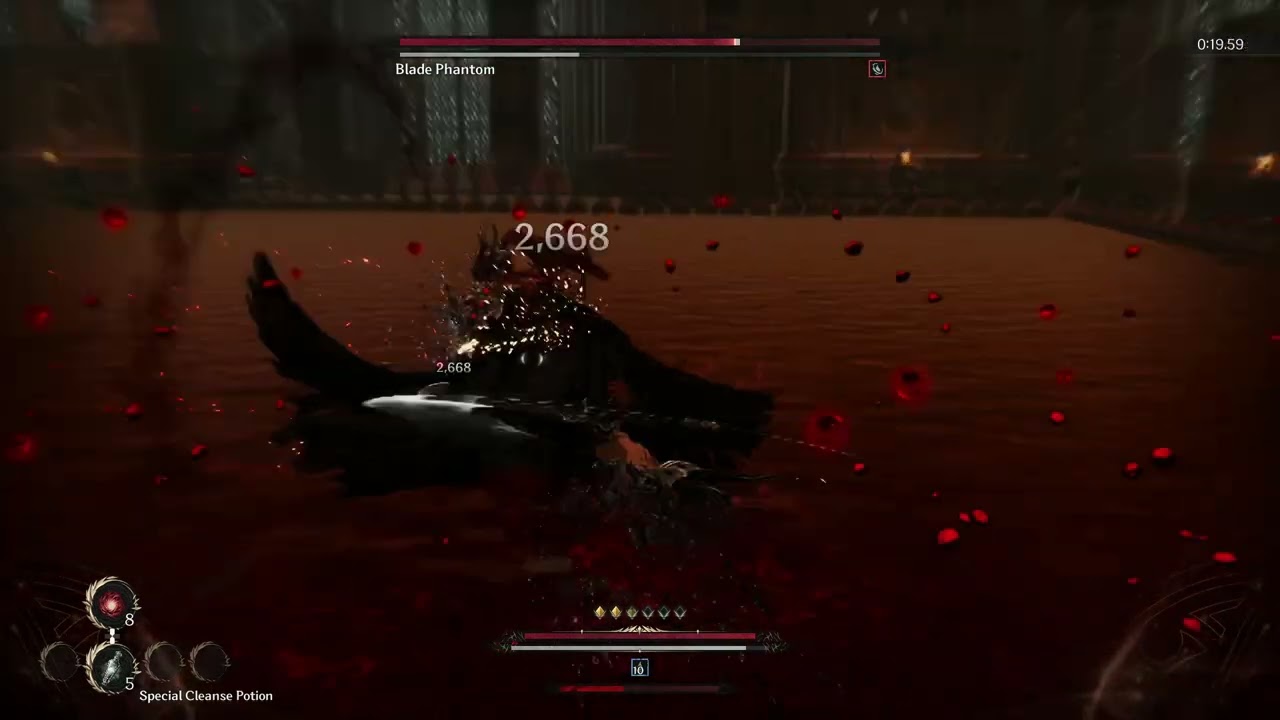 Blade Phantom Personal Best Ultimate Challenge (Unyielding Foes) (0:47.08 seconds)