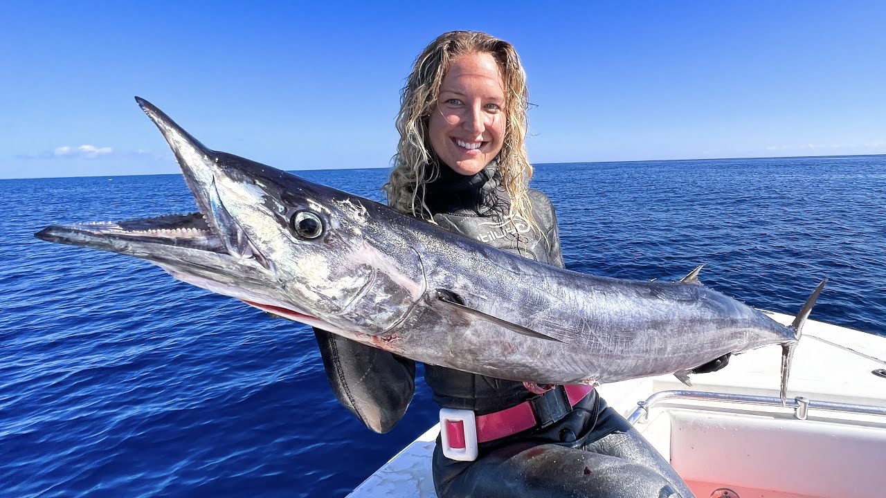 Madeleine's First Wahoo | The Hail Mary