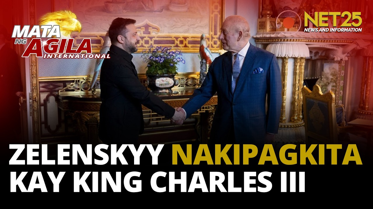 Zelenskyy nakipagkita kay King Charles III