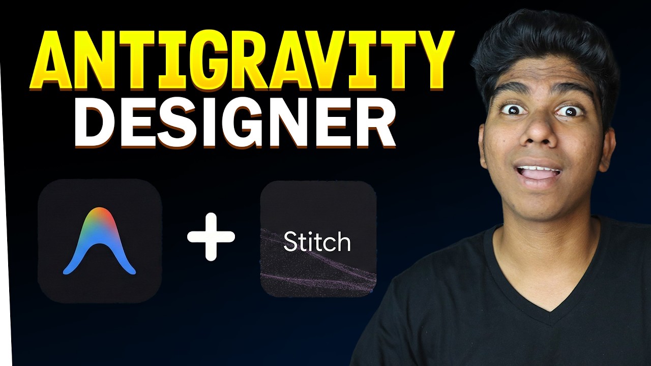 Antigravity + Stitch Just Became UNSTOPPABLE! Build Anything FOR FREE!