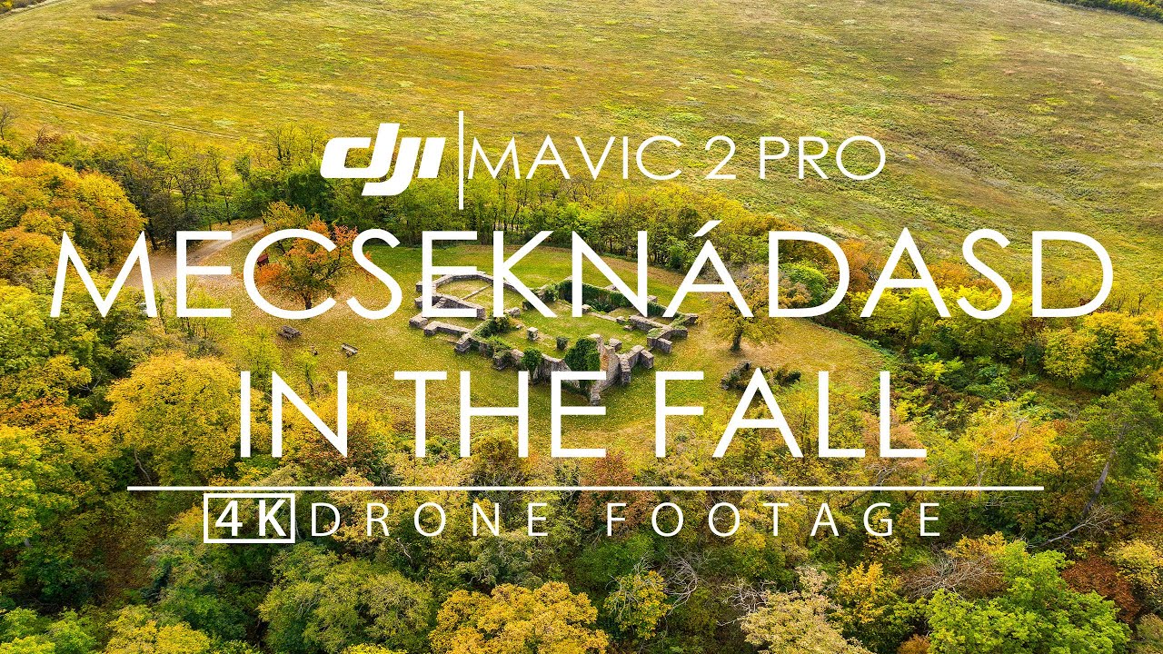 Mecseknádasd in the Fall 4K 10bit Drone Footage