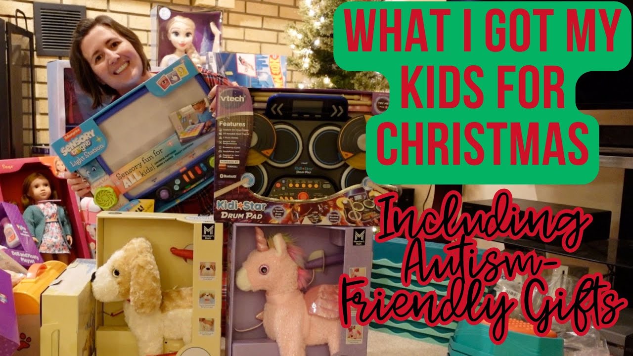 What I Got My Kids for Christmas 🎄 Including AUTISM-friendly gifts!