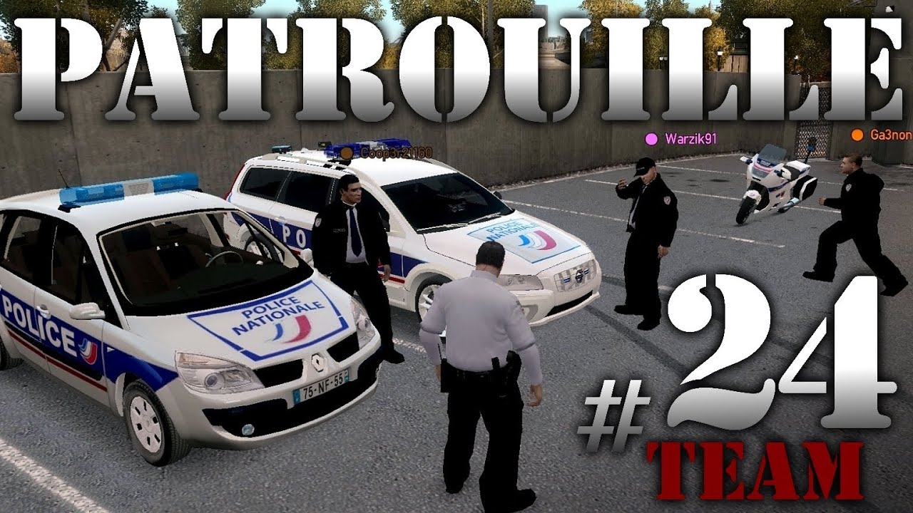 GTA IV Mods French : PATROUILLE 24 | TEAM