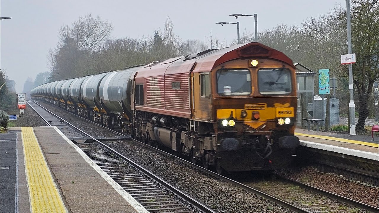 GBRf Biffa 66783 on the 6P41 Tanks 02/02/2026
