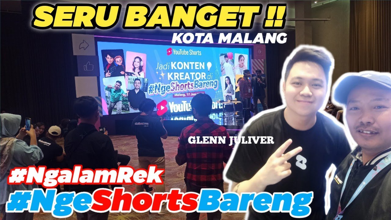 NGESHORTS BARENG DI MALANG - YOUTUBE SHORTS EVENT 2023 #ngeshortsbareng  #NGALAMREK #dimalangaja