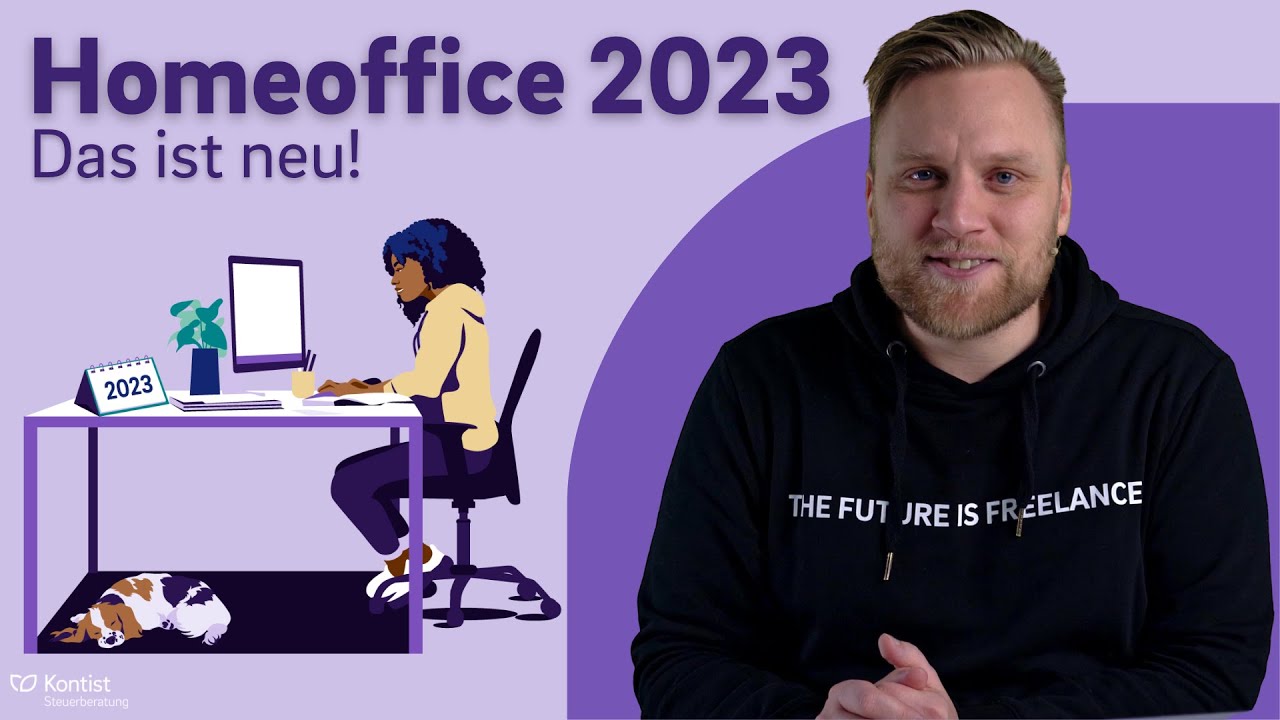 Homeoffice Pauschale & Arbeitszimmer steuerlich absetzen (ab 2023)