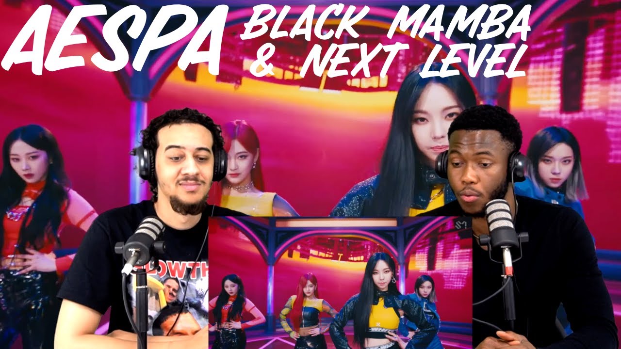REACTING TO aespa 에스파 'Black Mamba' & 'Next Level'  | React Cult
