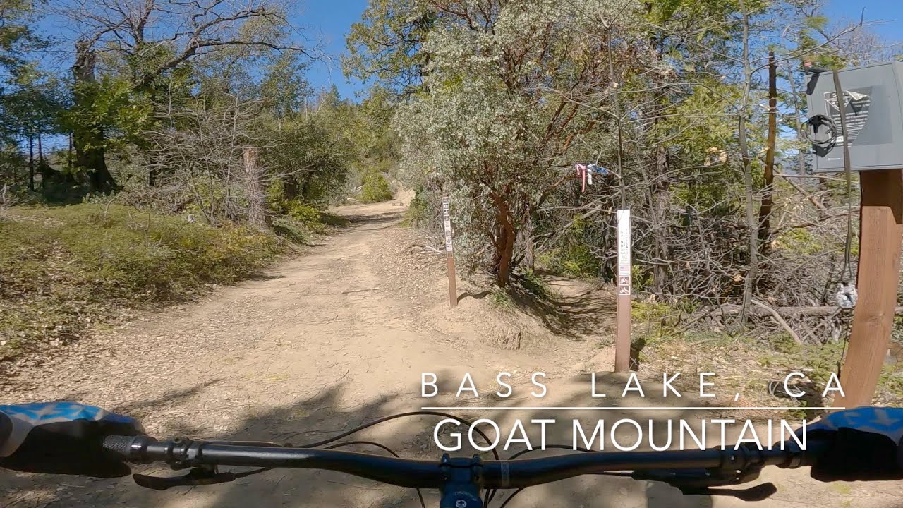 🐐GOAT ⛰MOUNTAIN AND SPRING COVE Mountain Biking Trail: Bass Lake, CA