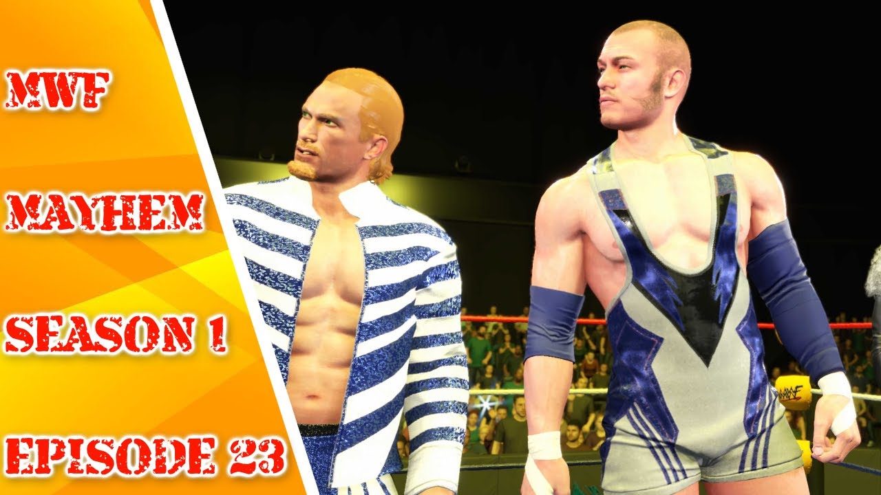 MWF Mayhem Season 1 Episode 23! | WWE 2k25 CAW Universe Mode!