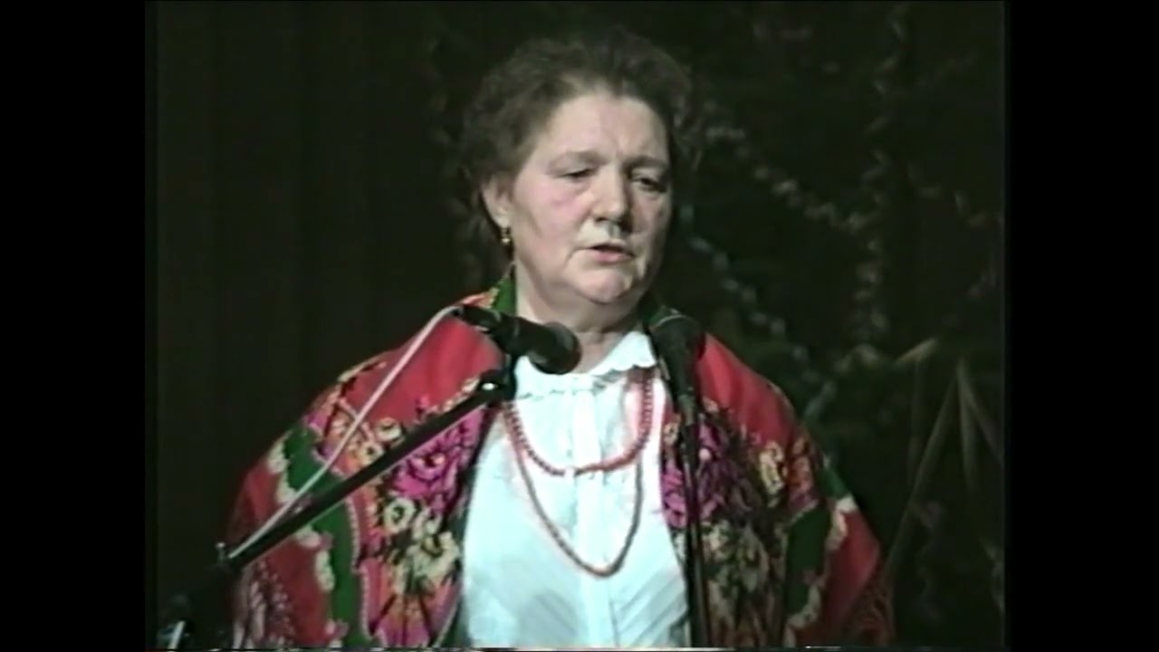 23.01.1994 -Maria Szczur z Majdanu Królewskiego - VII GODY OPATOWSKIE