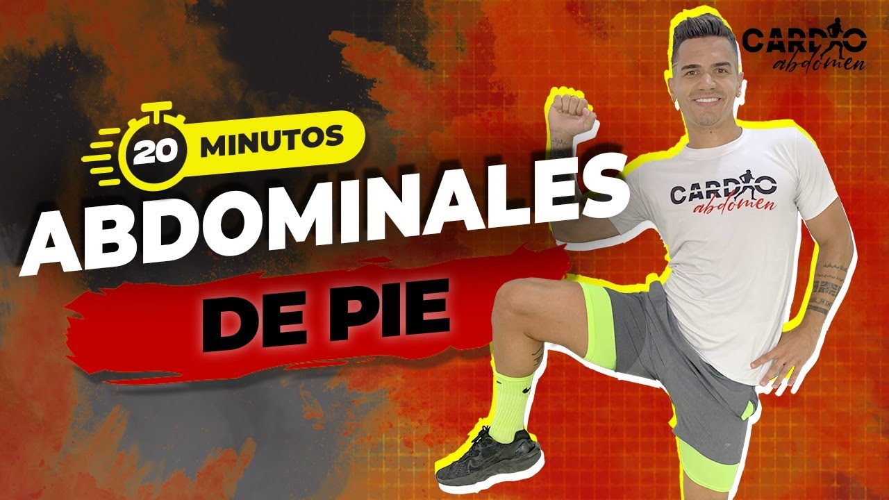 Abdominales de Pie | Aplanar abdomen 20 minutos