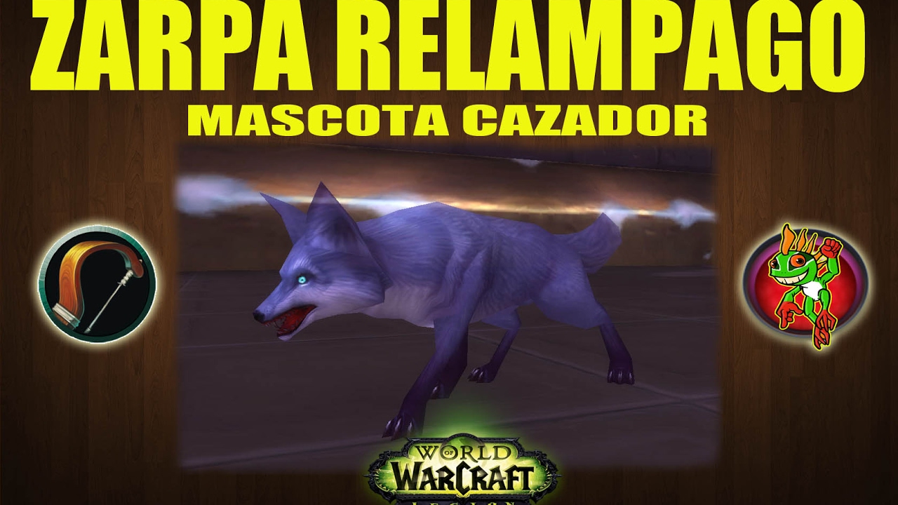 Zarpa Relámpago| Mascota Cazador Bestias | World of Warcraft