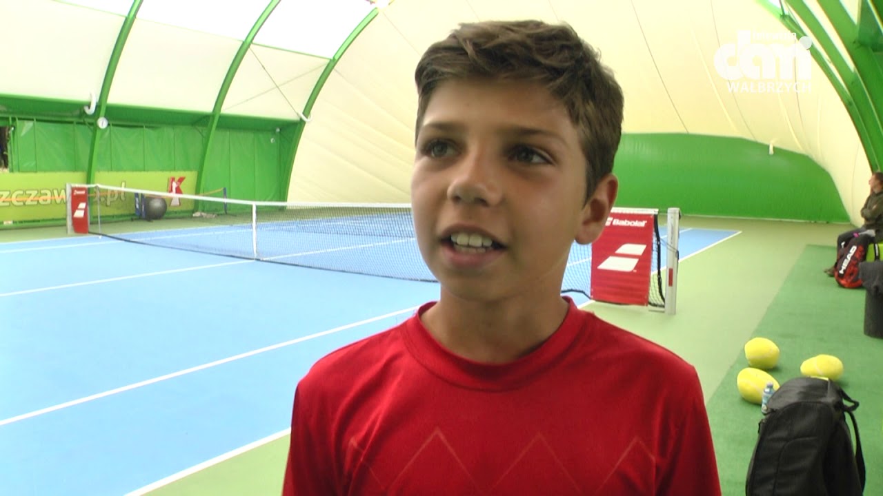 Światowy turniej tenisowy Kinder+ Sport Tennis Trophy na kortach w Szczawnie - Zdroju