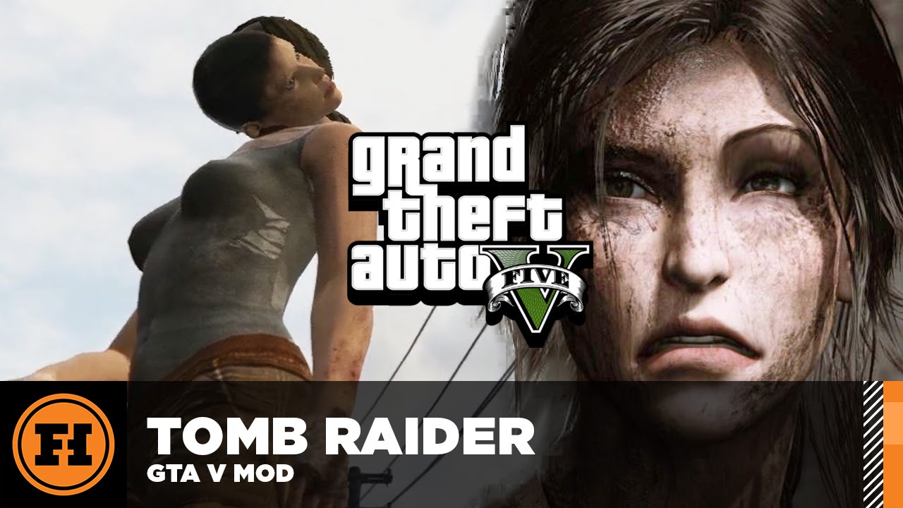 Mod Gameplay - TOMB RAIDER in GTA 5!
