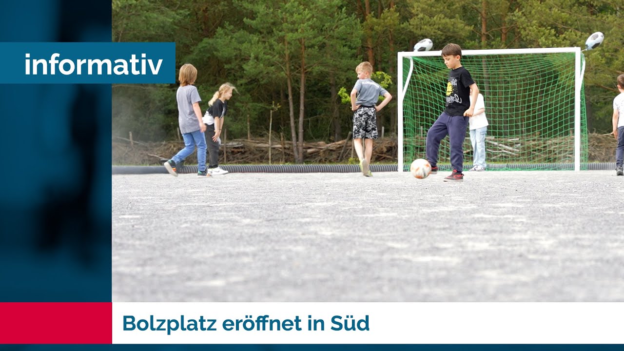 Bolzplatz in Lauchhammer-Süd ist eröffnet