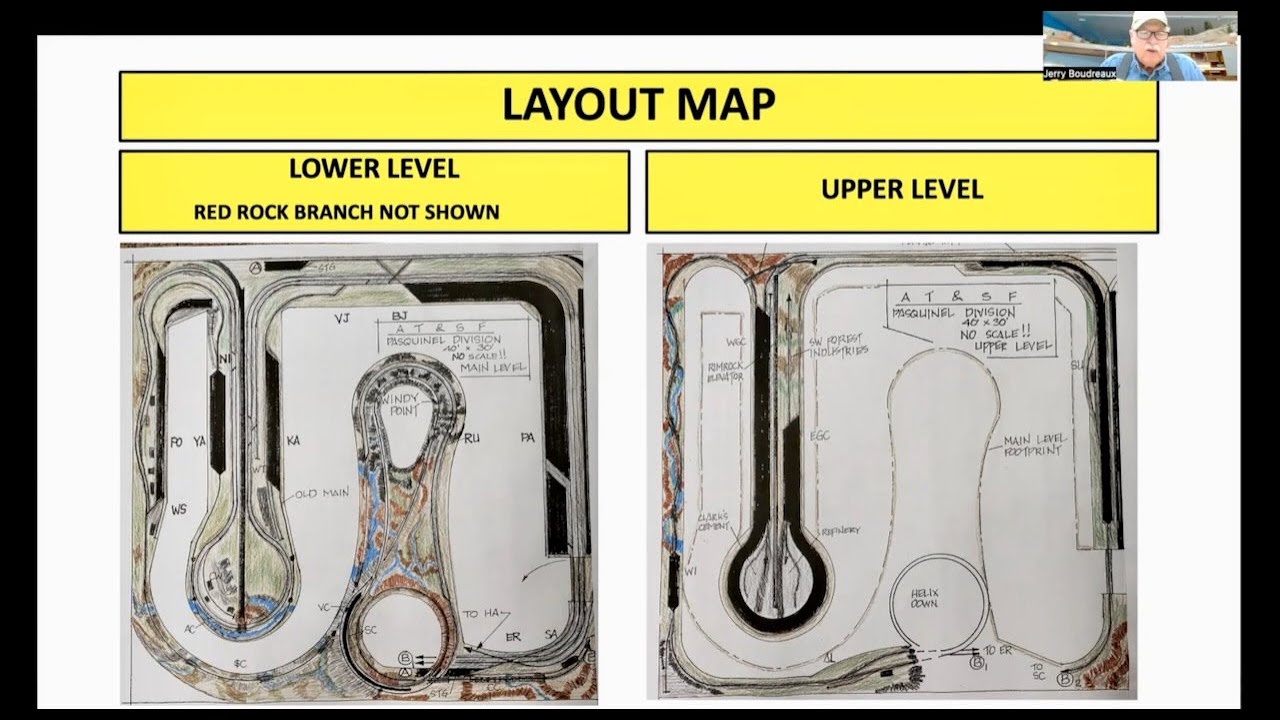 Jerry Boudreaux's Layout Tour Part 2 - Types of trains & switching #train #hoscale  #modelrailroad