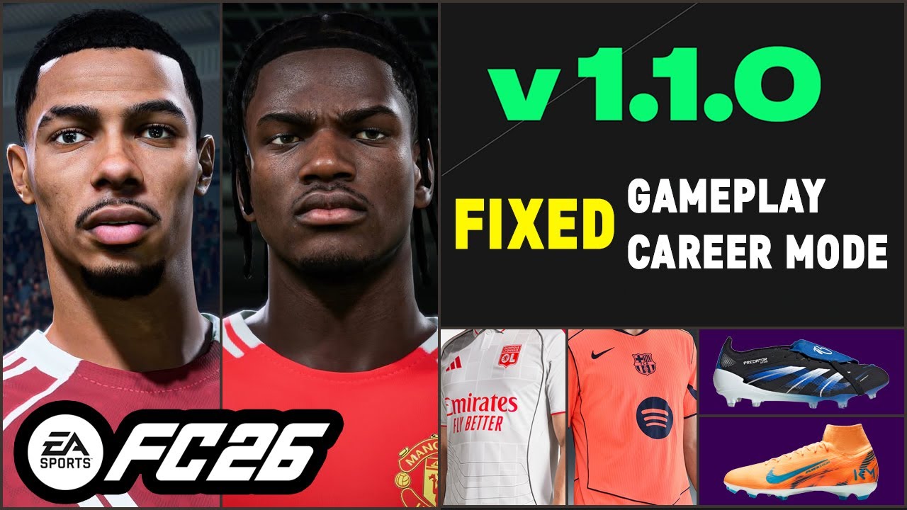 НОВОСТИ EA FC 26 | НОВОЕ БОЛЬШОЕ ОБНОВЛЕНИЕ &mdash; ПОДТВЕРЖДЕНЫ НАСТОЯЩИЕ ЛИЦА, ИГРОВОЙ ПРОЦЕСС И РЕЖИ...
