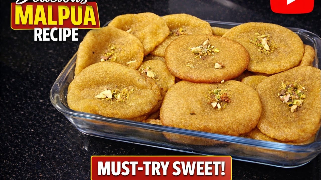Maida Suji Ka Pua Recipe | Pua Recipe | फेमस पुआ रेसिपी | Recipe with Nuzhat 