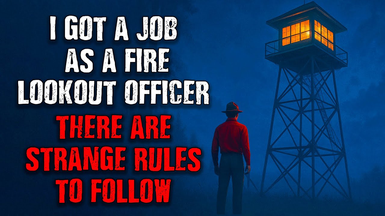 «Я устроился пожарным наблюдателем... Там есть странные правила, которые нужно соблюдать!» Creepy...