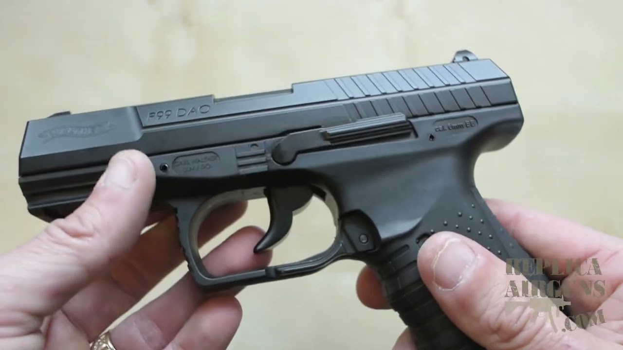 Umarex Walther P99 CO2 Blowback Airsoft Pistol Table Top Review
