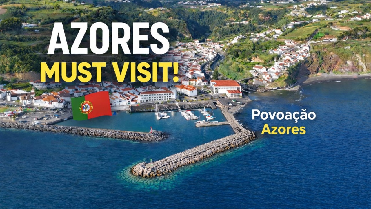 Povoação Azores 4K 🇵🇹 | Hidden Gem of São Miguel’s Southeastern Coast