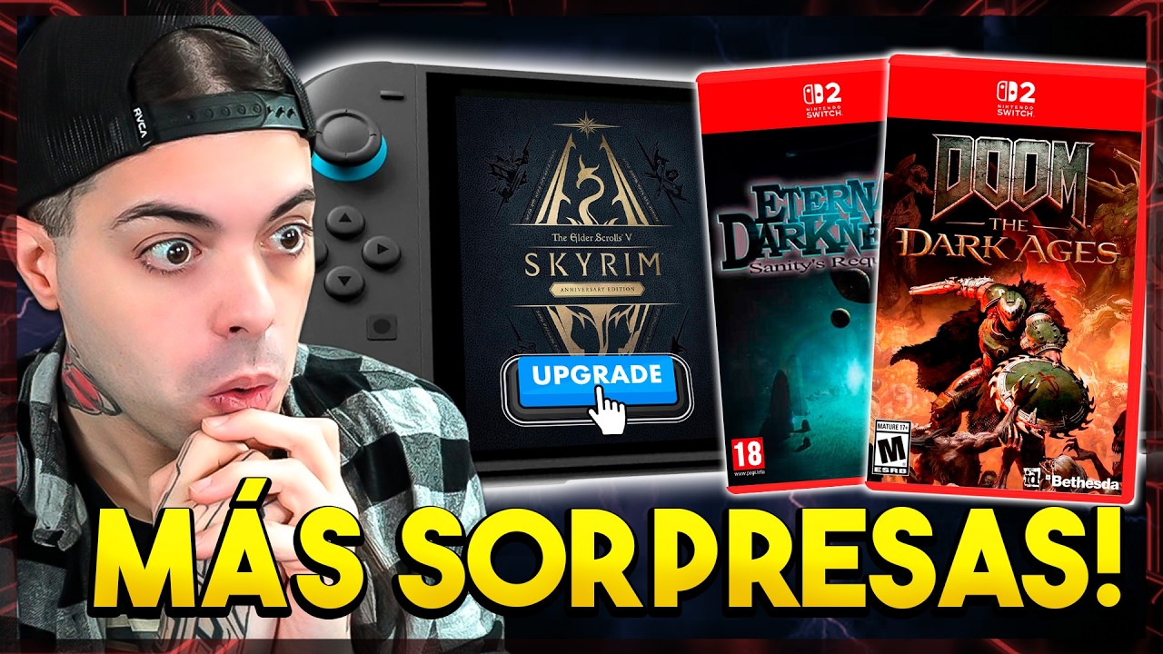 🚨 AVALANCHA de anuncios, updates y FILTRACIONES para Nintendo SWITCH 2!