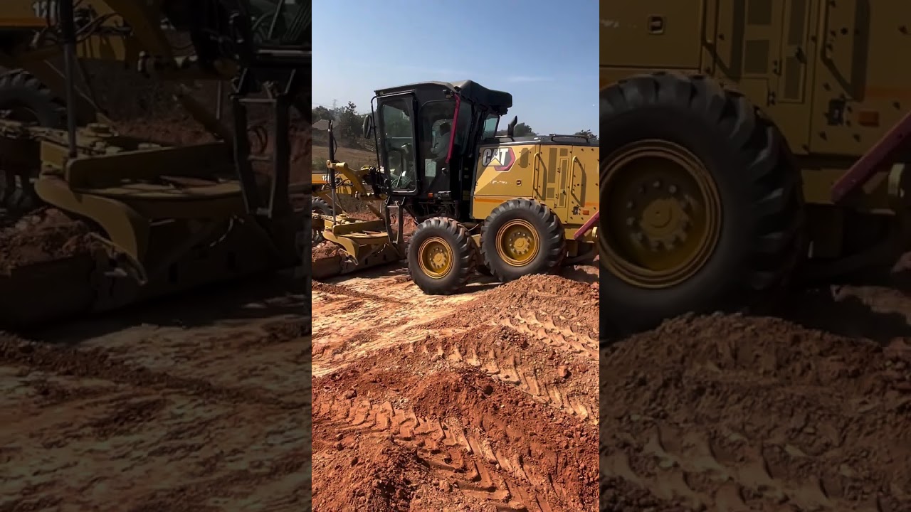 Cat 120 Motor grader 💥 #constructionequipment #caterpillar #heavyequipment #quality