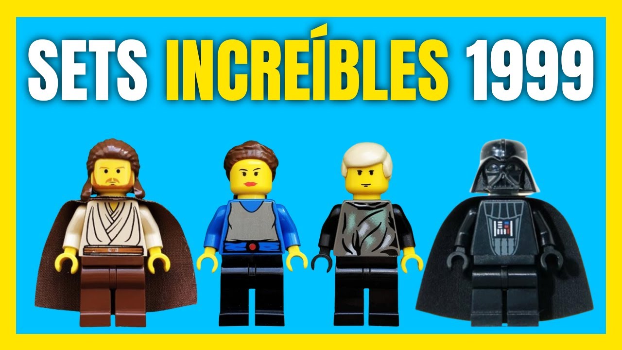 ASÍ era LEGO Star Wars en 1999