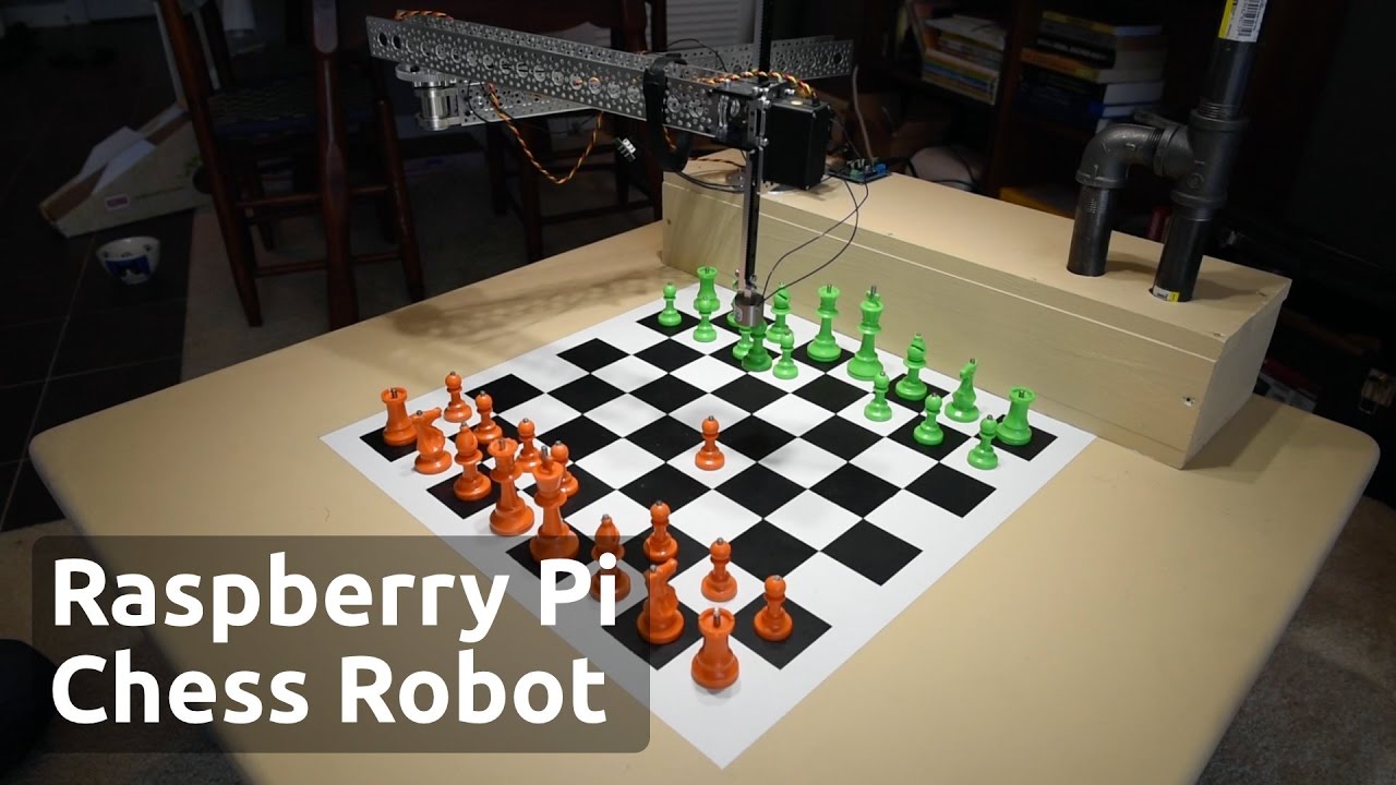 Chess Playing Robot Powered by Raspberry Pi - Raspberry Turk