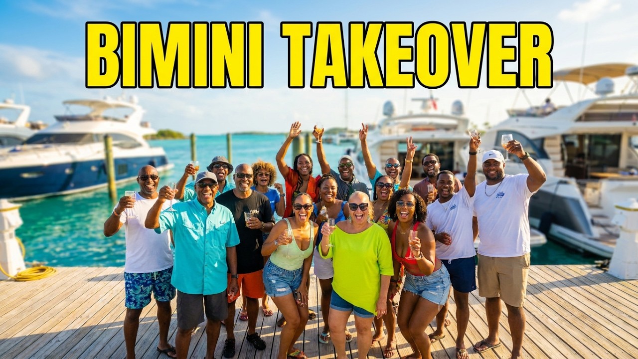 Black Boaters of SOFLO Takeover Bimini with 9 Yacht Caravan for 2024 Bimini Bash Part I 1 EDIT