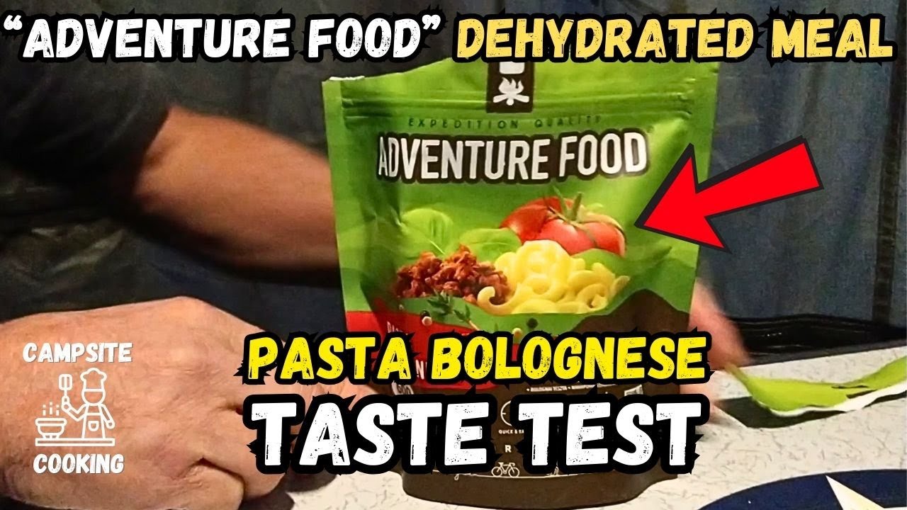 ADVENTURE FOOD Pasta Bolognese Review & Taste Test
