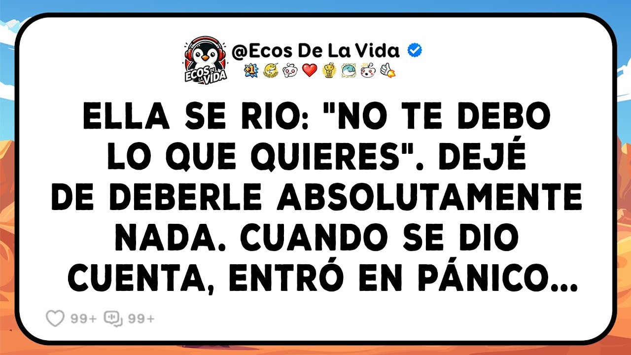 Cuando Ella Afirmó Que No Debía Nada, Yo Me Retiré En Silencio, Su Reacción Fue Realmente Impactante