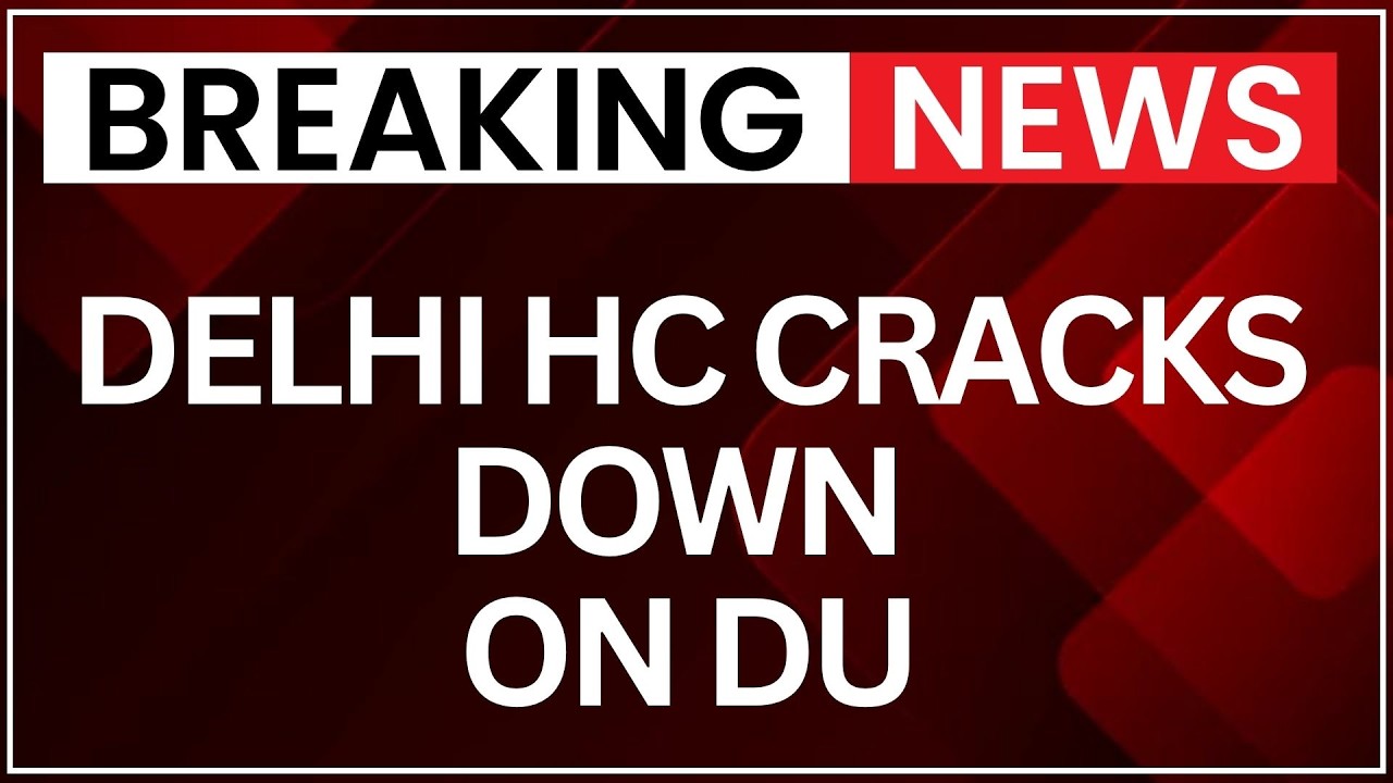 DUSU Elections 2026: Delhi HC Bans Victory Processions, Poll Violations Spark Action | NewsX
