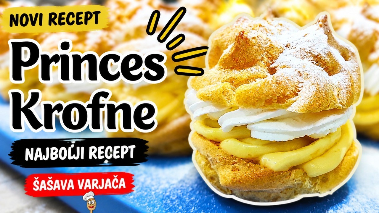 👑 PRINCES KROFNE 👑 Tope se u ustima! | Recept koji svima uspeva!