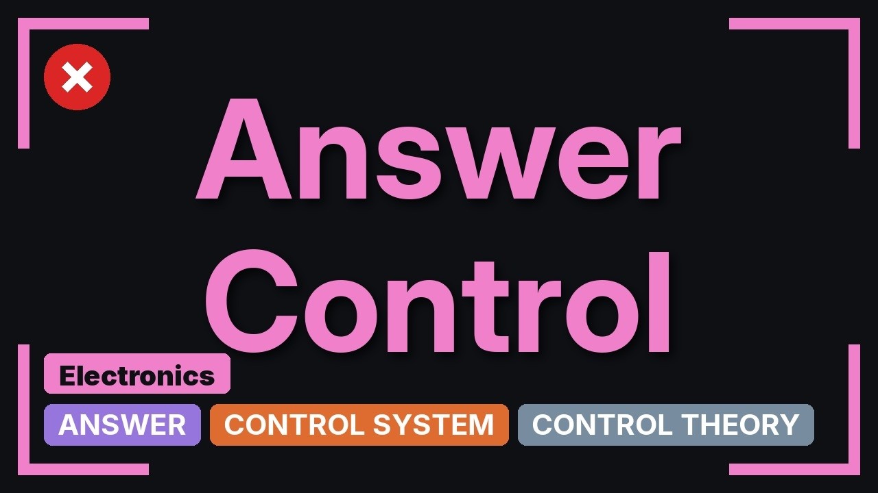 Electronics: Control system error based on differential process value