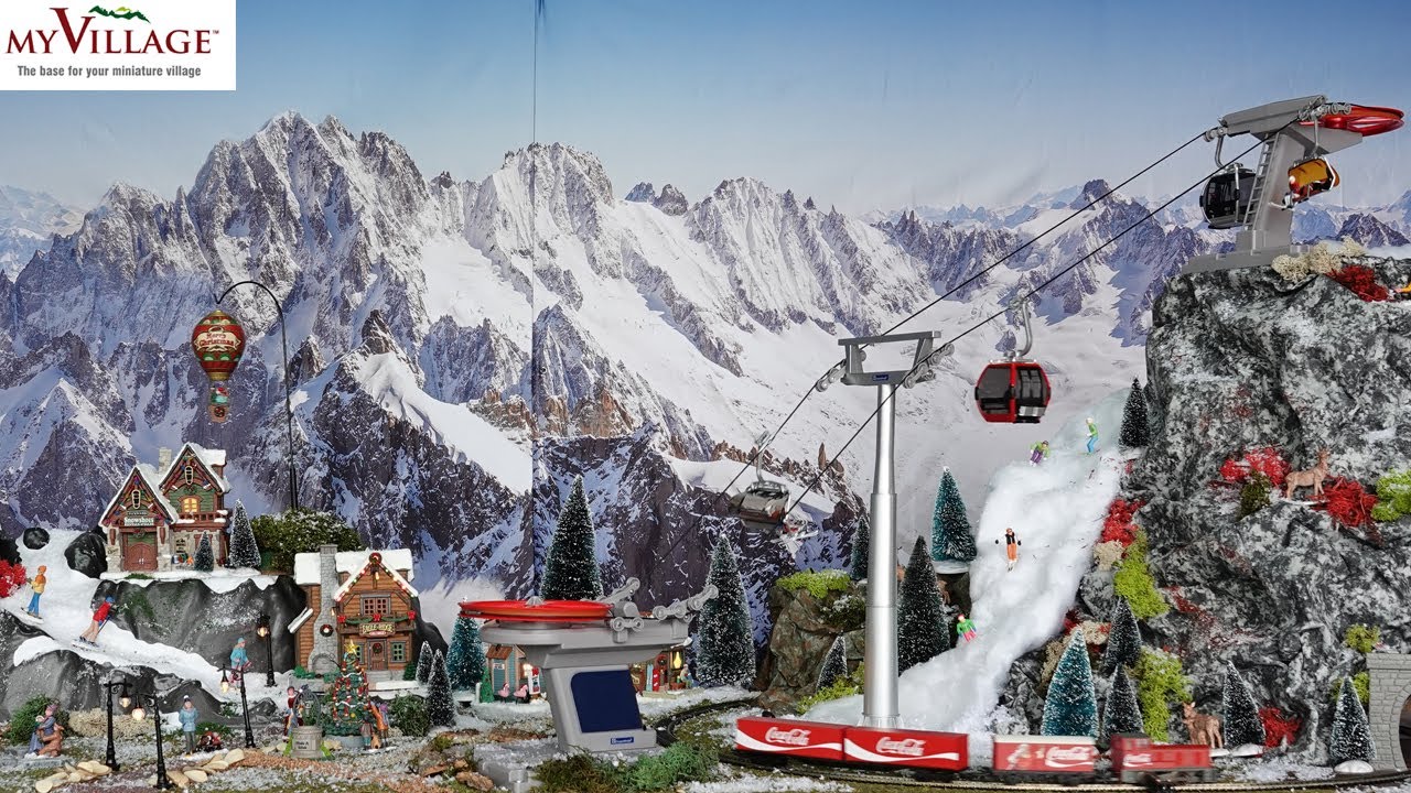 How to build a miniature Christmas village with My Village products
