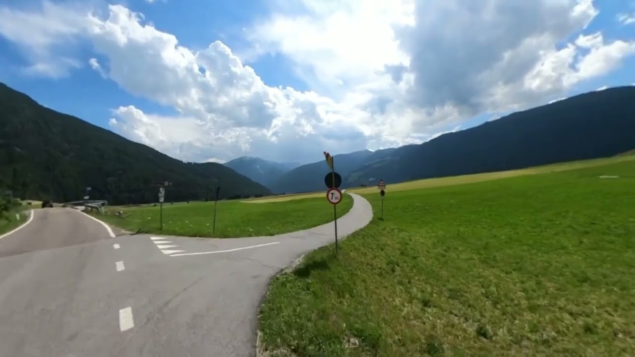 10 minute Scenic Indoor Cycling Workout Mohrenwirt Burgeis South Tyrol Alps Italy