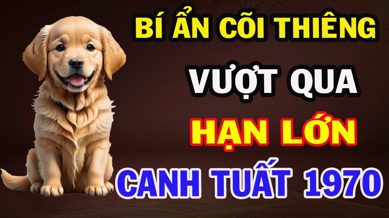 “Bí Ẩn Cõi Thiêng: CANH TUẤT 1970– Vượt Qua Hạn Lớn, Khai Sáng Vận Mệnh