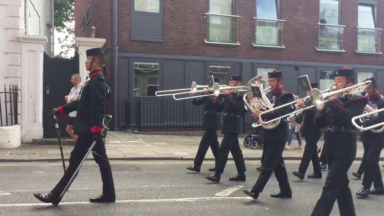 Changing of the guard Gurkhas part 1