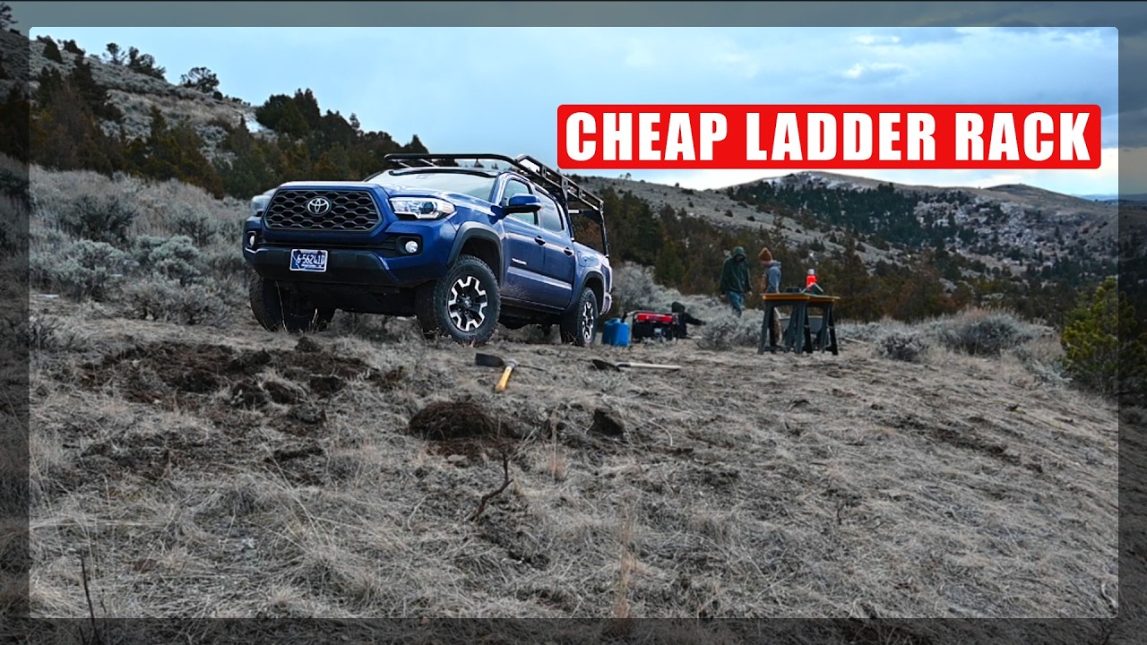 Putting a Ladder Rack on a Tacoma