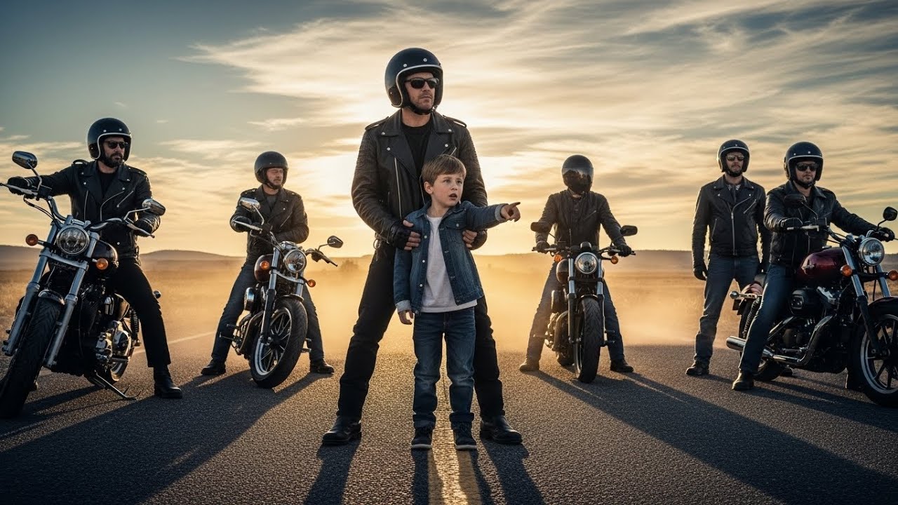 “Little Boy Whispered: ‘They Took My Sister’ — The Bikers Reacted Faster Than Police”