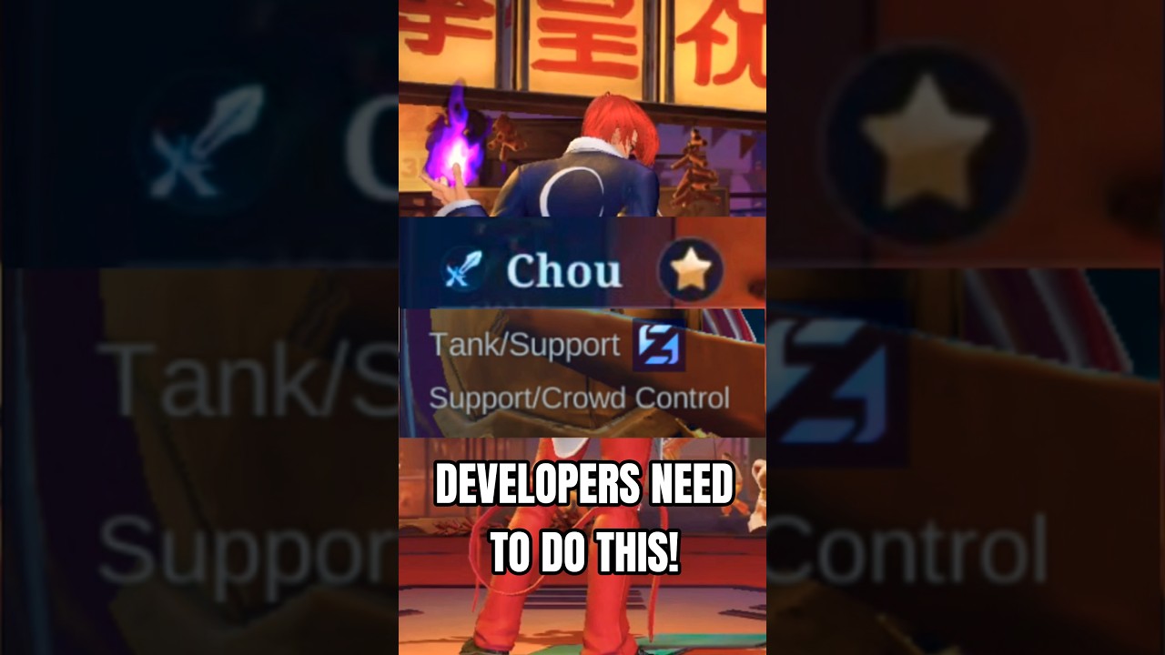 CHOU is the most popular hero in Moba Legends! 