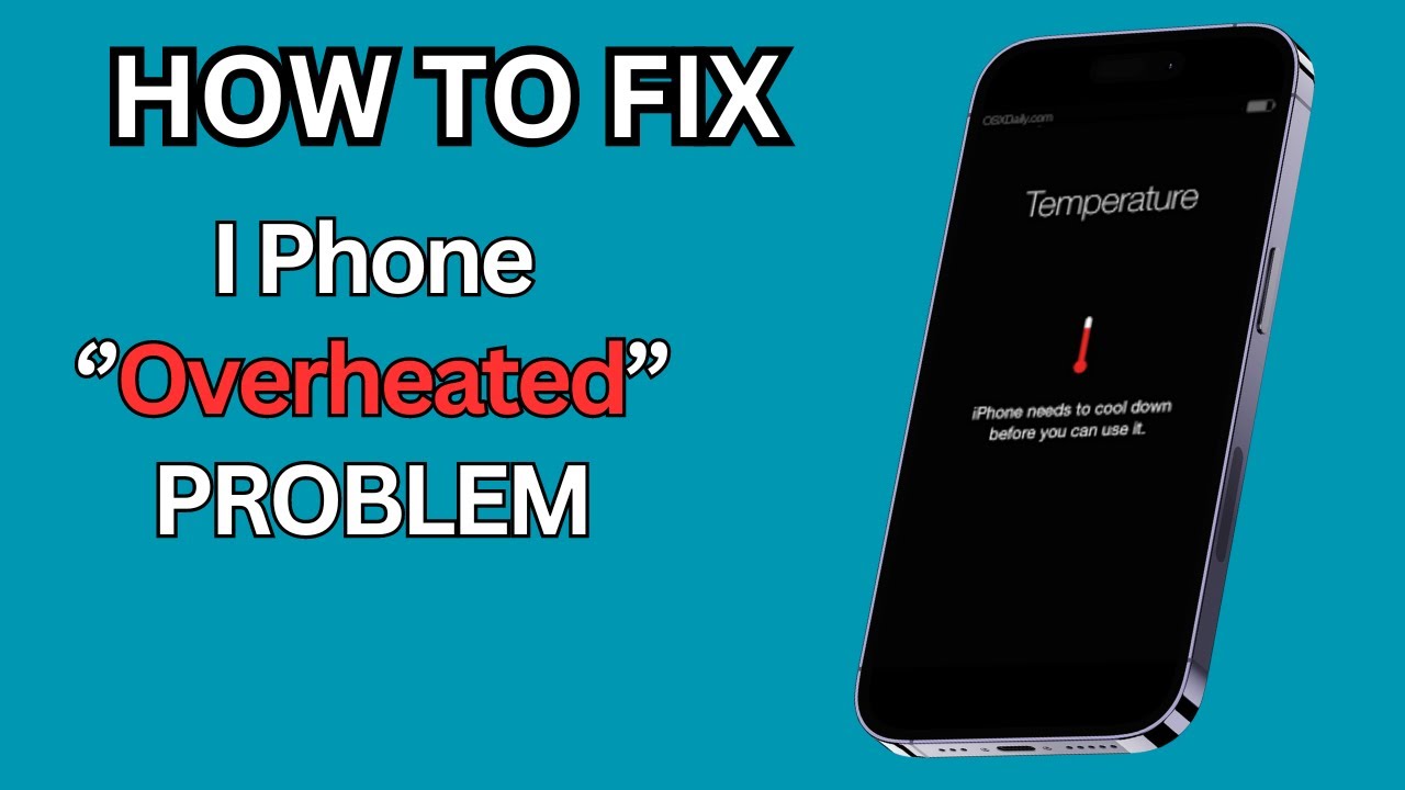 How to fix I phone overheating Problem / How to fix I Phone overheat / how to fix phone overheating