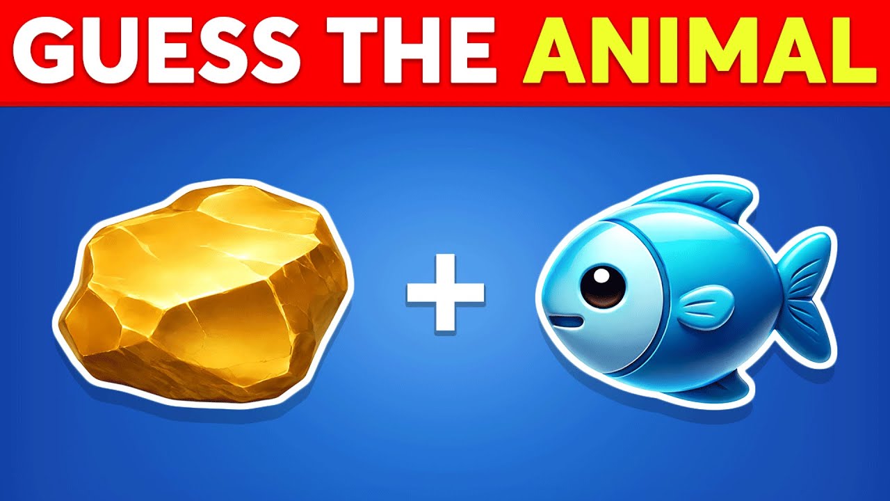 Guess the Animal by Emoji 🤔 Fun Emoji Quiz Challenge 🧩 Monkey Quiz