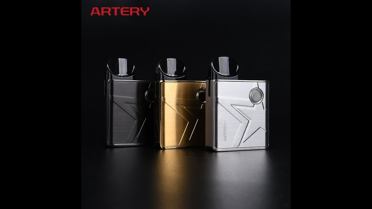 Artery Pal GX  Durable pod system  Tighter MTL 1.3ohm pod  Pentagram painting