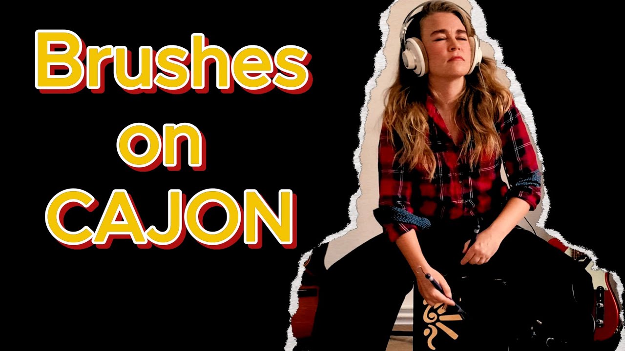 Cajon Brushes Tutorial: How to Play a Jazz Swing Shuffle + Play Along to &ldquo;Sweet Summer Song''