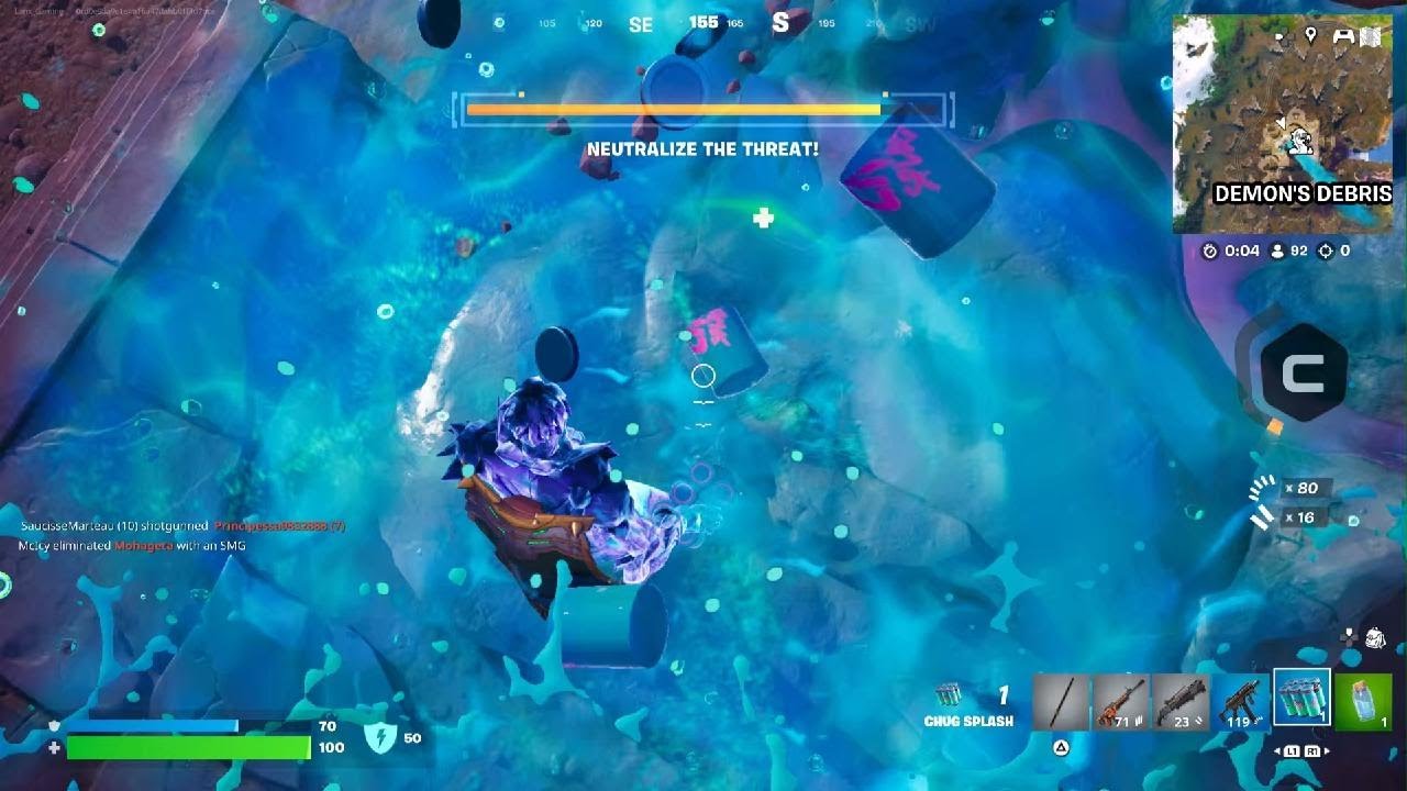 Eliminate the Hive Queen - Fortnite