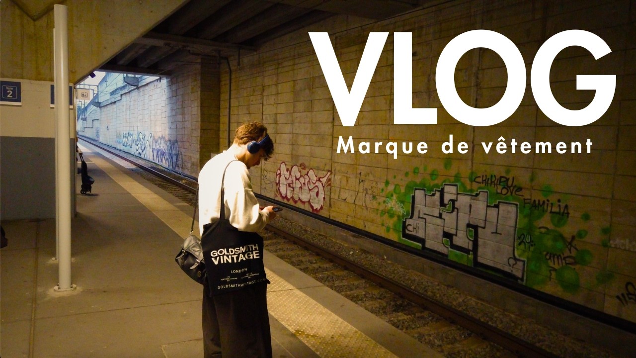 Le quotidien d'un étudiant de 19 ans qui lance sa marque de vêtement