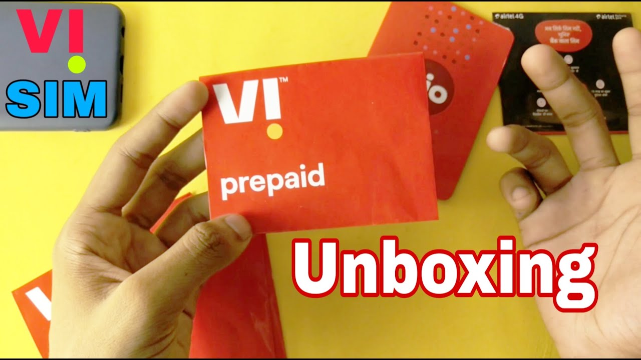 VI Sim Card Unboxing & First Impressions
